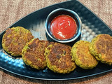 हरी मूंग दाल टिक्की