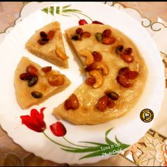 A picture of Steamed bread pudding.