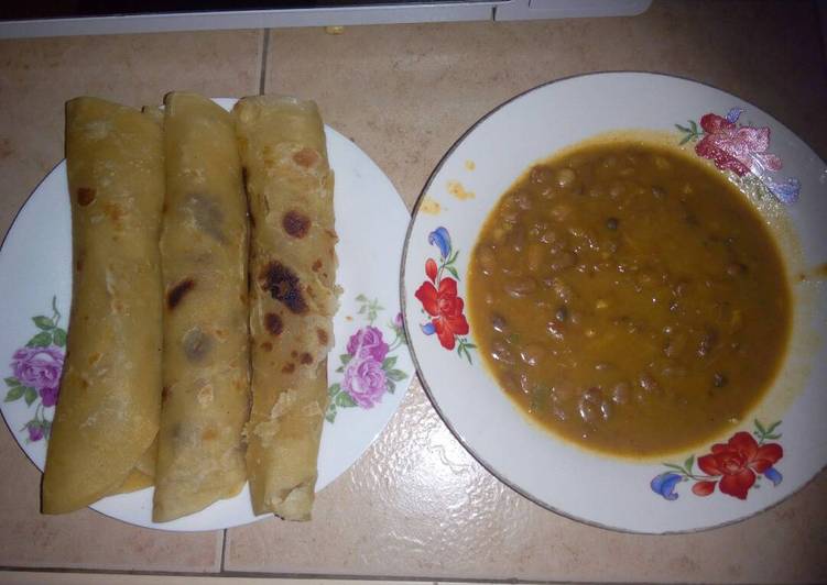 Chapati and Beans