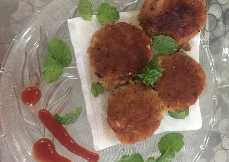 Simple Way to Prepare Super Quick Homemade Poha tikki