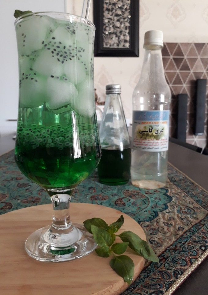 عکسی از دستور شربت نعناع و کاسنی