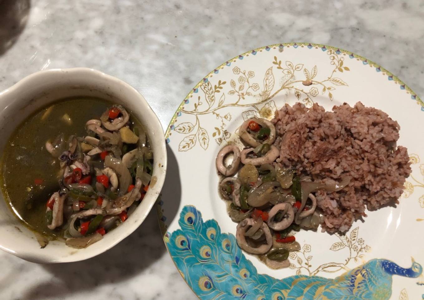 Sotong - Sotong pedas.