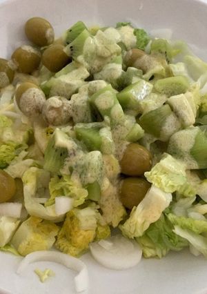 Foto principal de Ensalada de kiwi con vinagreta
