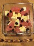 Ensalada de manzana y toronja