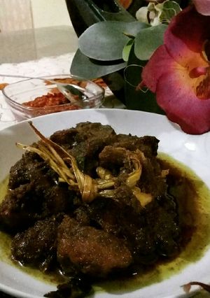 Foto resep Ampela hati bumbu hitam madura