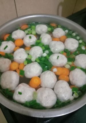 Foto resep Baso ayam dan udang simpel 😁😁