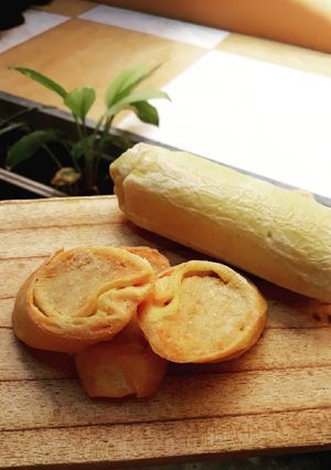 Foto resep Chicken egg roll ala2