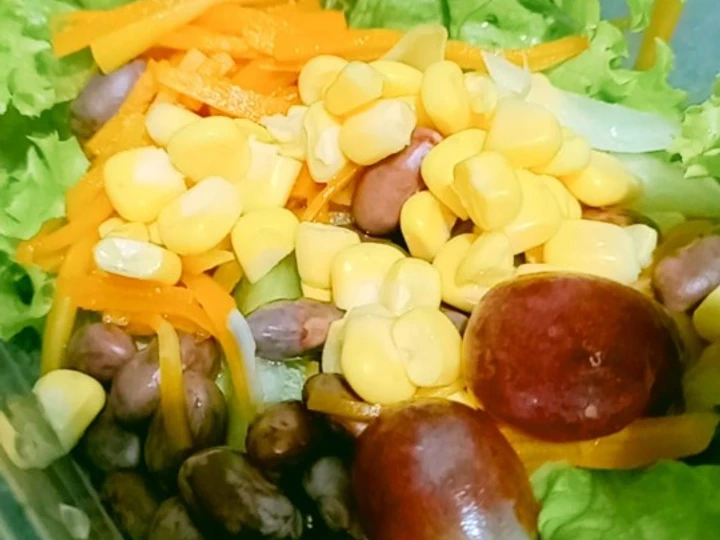 Langkah Mudah untuk Menyiapkan Resep  Salad simple yang Bisa Manjain Lidah, Sempurna