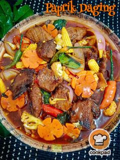 Gambar Daging Paprik Ala Thai 🇹🇭