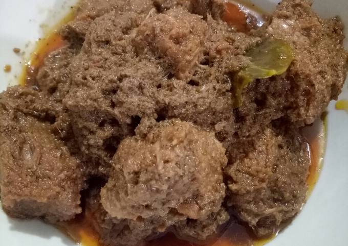 Rendang Daging Sapi