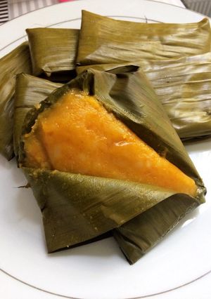 Foto resep Pais Waluh (Nagasari Labu Kuning)