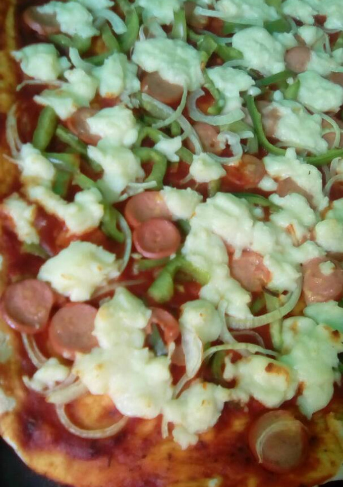 Una foto de Pizza con harina todo uso