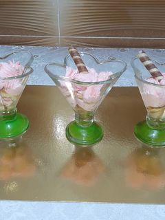 صورة لوصفة تحلية بالفلان ذوق الفراولة