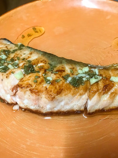 Una foto de Salmón a la plancha