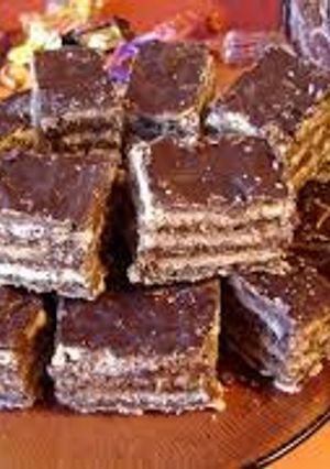 Una foto de Turrón de avena y Nesquik