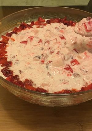 A picture of Strawberry chaza.