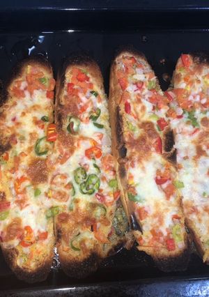A picture of Oven baked sandwich.