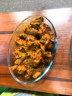 A picture of Chicken masala.