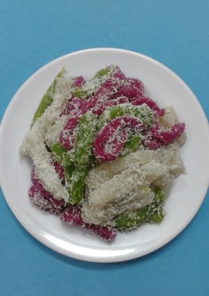 Hình của món Bánh tằm khoai mì.