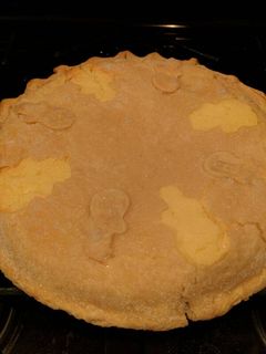A picture of Ricotta Pie.
