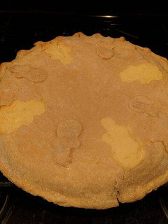A picture of Ricotta Pie.