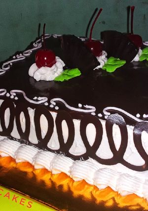 Foto resep Base cake ultah brownies amanda kw