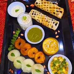 A picture of South Indian Falahari Platter.