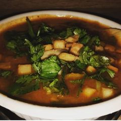 A picture of Banarasi Tamatar Chaat.