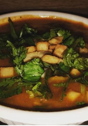 A picture of Banarasi Tamatar Chaat.