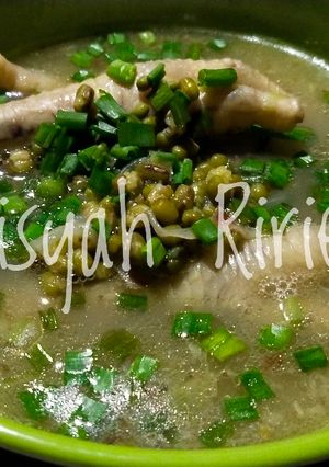 Foto resep Kaldu Kacang Hijau Ceker Ayam