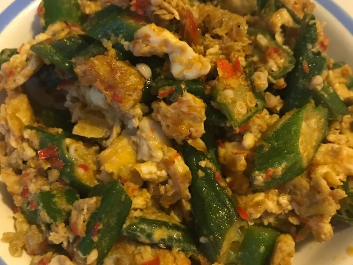 Easy Ways Prepare Recipes Stir-fry Okra and Eggs the So Delicious Appealing.