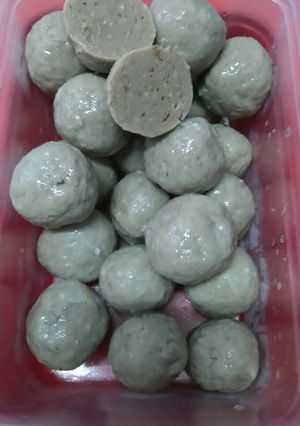 Foto resep Bakso sapi kenyal