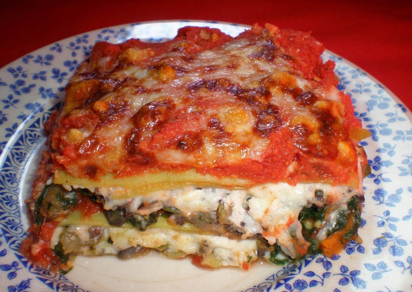Lasaña de verduras
