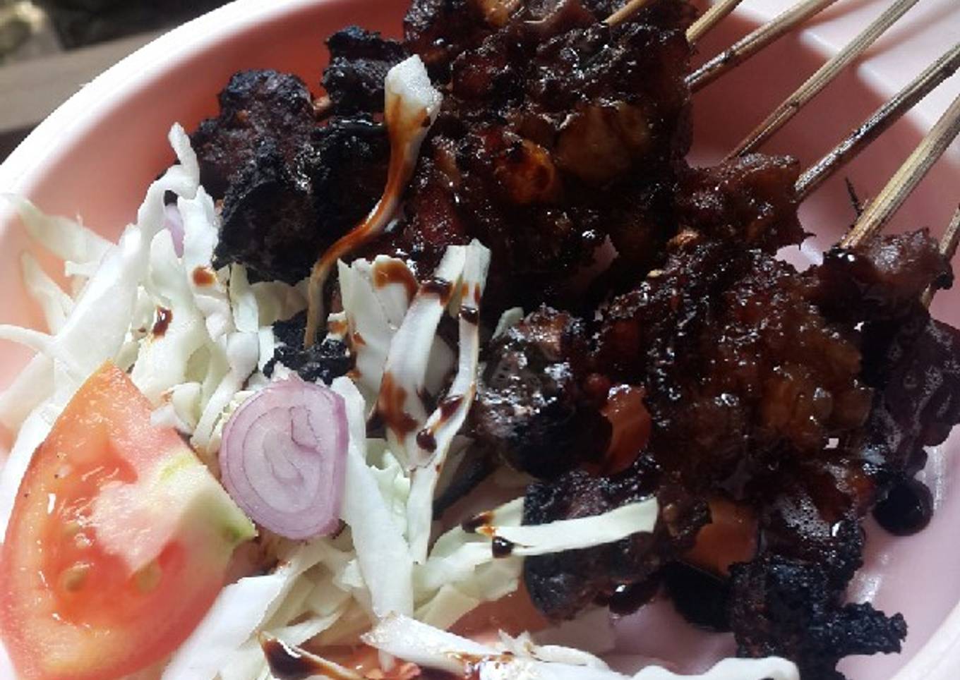 Sate kambing empuk