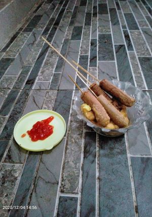Foto resep Sote goreng (sosis telur goreng)