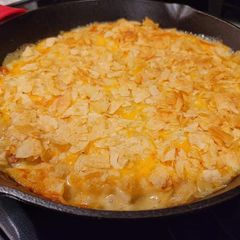 A picture of Hot Chicken Salad Casserole.