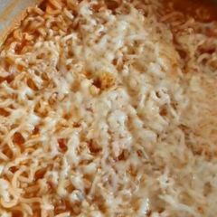 Maggi in mexican style boiled A picture of Maggi in mexican style boiled.