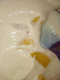 Postre de duraznos con leche condensada extremadamente delicioso