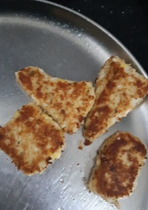 A picture of Chicken corn Cutlets.