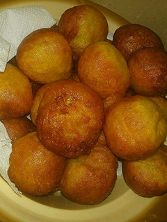 A picture of Milky puff puff.