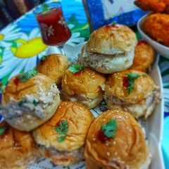 A picture of Chicken mayo buns.