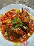 Ikan Tombro Saus Padang