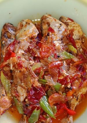 Foto resep Ikan kembung pedas