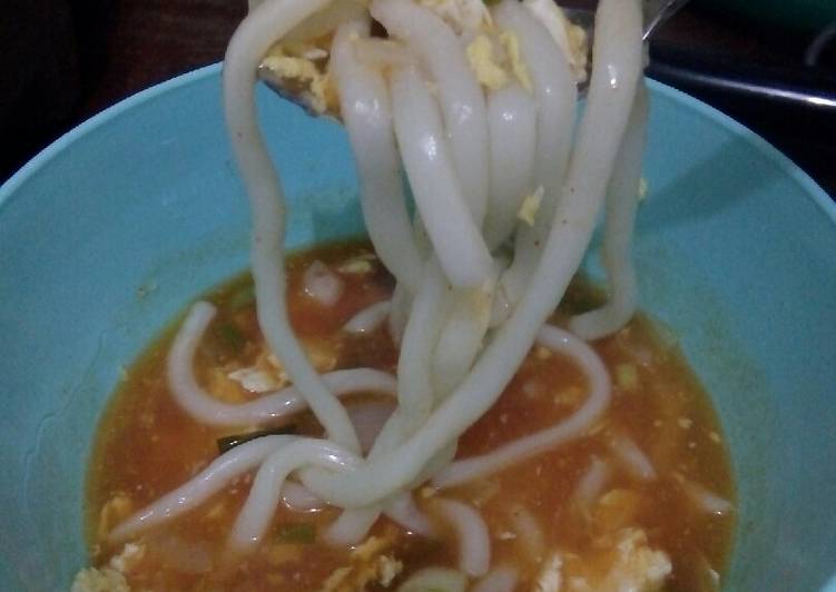 Udon kuah asam pedas mantuL