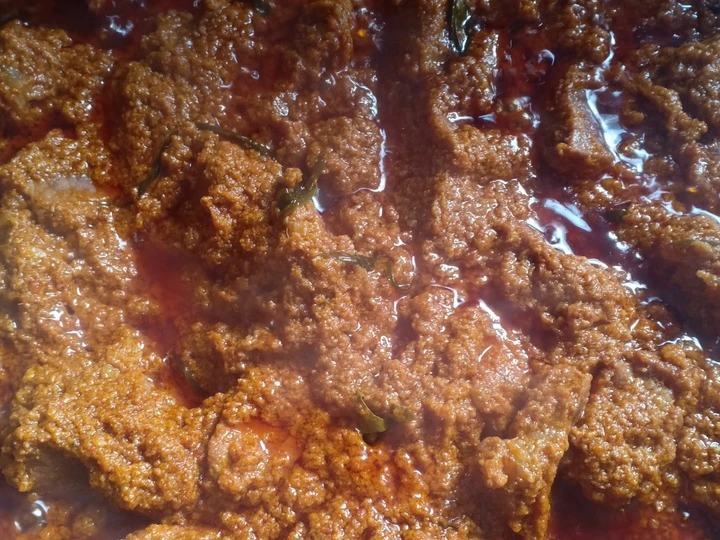 Langkah Gampang Membikin Resep Rendang Daging Sapi yang Enak Banget Anti Ribet, Bisa Manjain Lidah