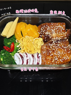 蒲燒鯛魚便當 的食譜成品照片