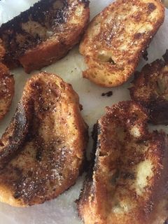 Una foto de Torrijas veganas