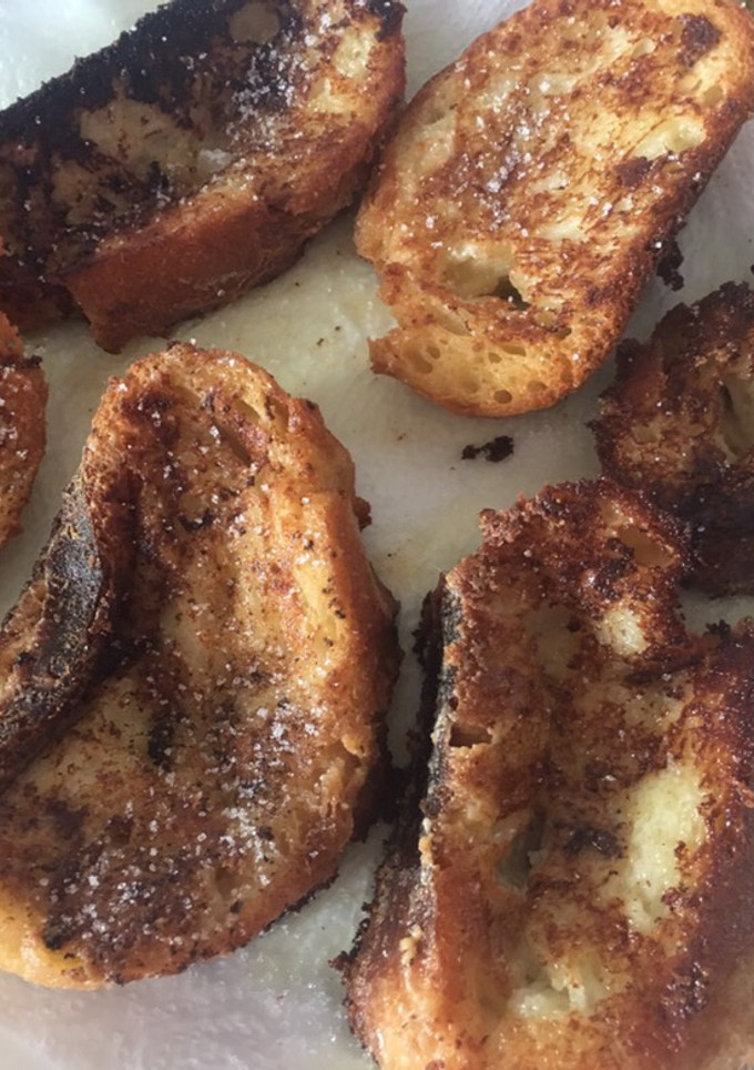 Una foto de Torrijas veganas