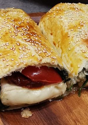 Bóza Roli féle SK Camembert Wellington parival-spenóttal recept fotója