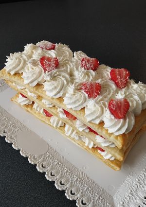 Foto di Millefoglie Cocco e Fragole